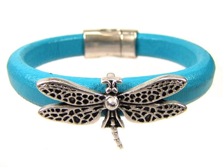 Regaliz® Leather Oval BLUE MOON - meter