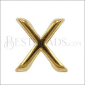 Regaliz® alpha X spacer per 10 pieces GOLD