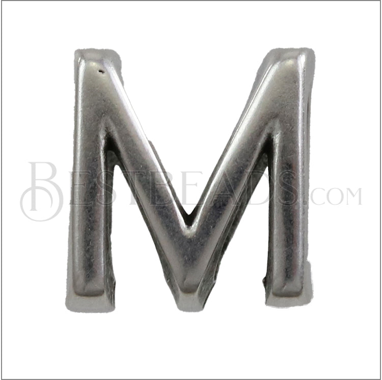 Regaliz® alpha M spacer per 10 pieces ANT. SILVER
