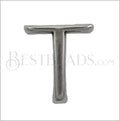 Regaliz® alpha T spacer per 10 pieces ANT. SILVER