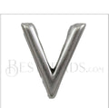 Regaliz® alpha V spacer per 10 pieces ANT. SILVER