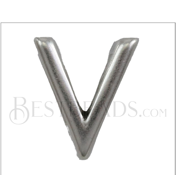 Regaliz® alpha V spacer per 10 pieces ANT. SILVER