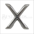 Regaliz® alpha X spacer per 10 pieces ANT. SILVER
