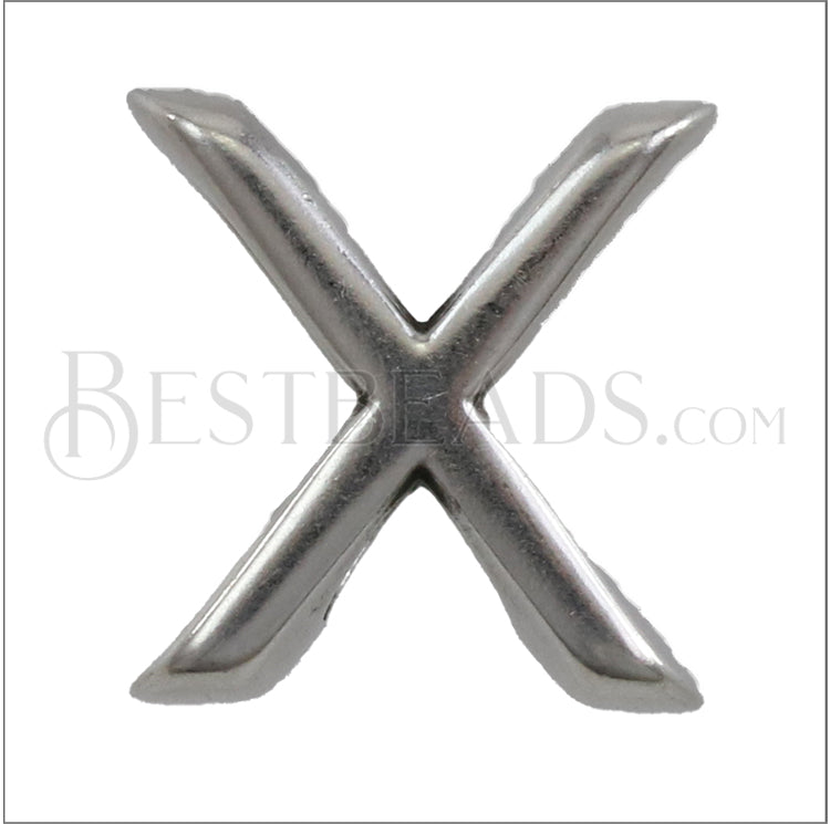 Regaliz® alpha X spacer per 10 pieces ANT. SILVER