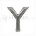 Regaliz® alpha Y spacer per 10 pieces ANT. SILVER