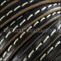 Regaliz® 4.5mm STITCHED leather BEIGE - meter