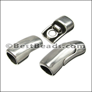 Regaliz® CHUNKY Magnetic Clasp ANT. SILVER - 5 clasps
