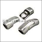 Regaliz® CHUNKY Magnetic Clasp ANT. SILVER - 5 clasps