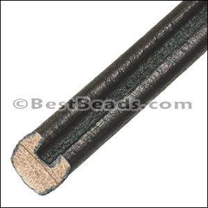 Regaliz® Leather Oval GROOVE BROWN - meter