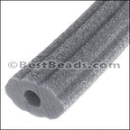 Regaliz® Corduroy Rubber GREY - 2 meters
