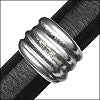 Regaliz® SCRUNCH spacer ANT. SILVER - 10 pcs