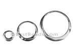SMALL IRREGULAR RING slider ANT BRASS - 10 pcs