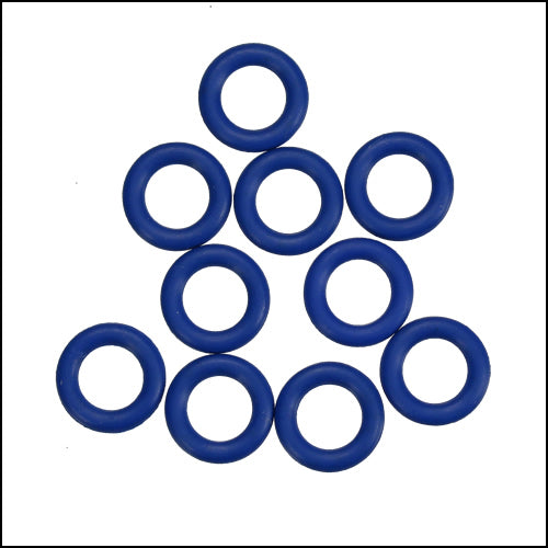10mm rubber o - rings 10 pcs COBALT
