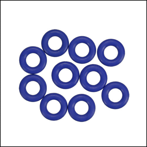 7.25mm rubber o - rings 10 pcs INDIGO