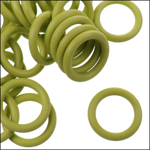 12mm rubber o - rings 10 pcs OLIVE