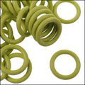 12mm rubber o - rings 10 pcs OLIVE