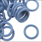 12mm rubber o - rings 10 pcs ICE BLUE