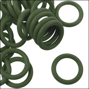 12mm rubber o - rings 10 pcs ARMY GREEN