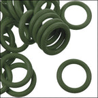12mm rubber o - rings 10 pcs ARMY GREEN