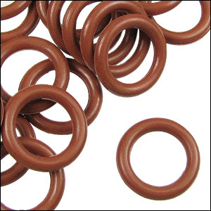 12mm rubber o - rings 10 pcs RUST