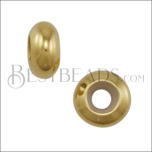 2 - 2.5mm Small Bead Stopper - GOLD - 10 pcs