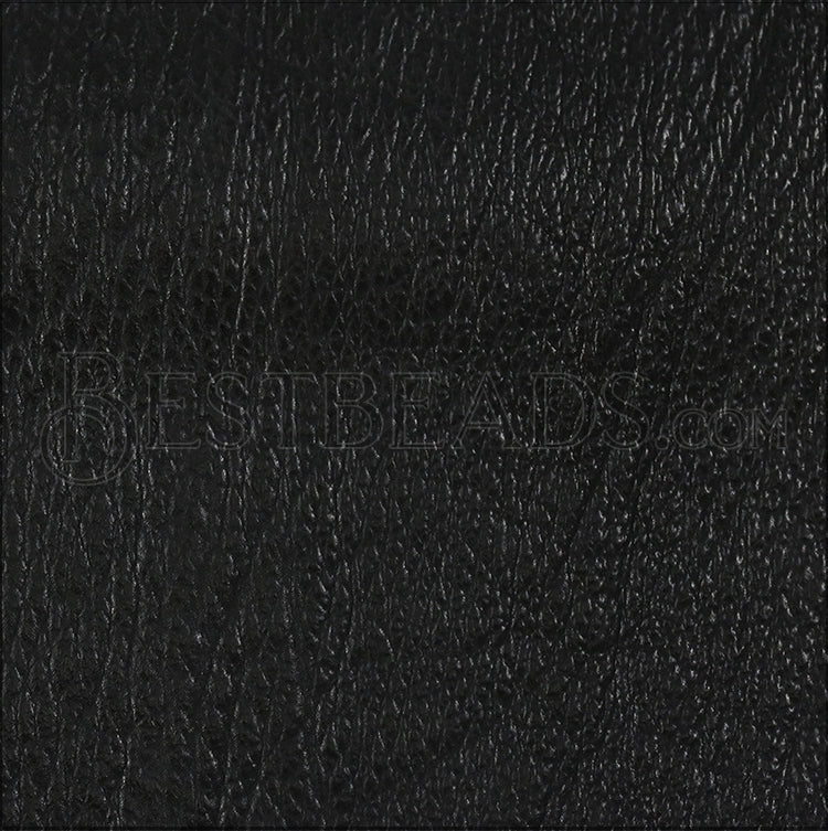 SHARK skin leather - BLACK - per hide