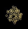 Snapeez GOLD ULTRAPLATE 8mm jump ring - 50 pcs