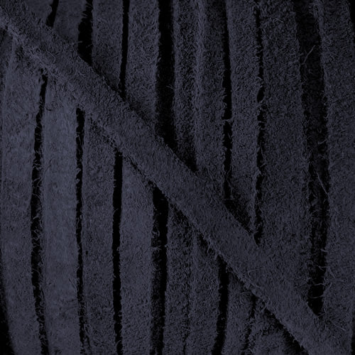 4mm Flat SUEDE lace PURPLE - 20m SPOOL