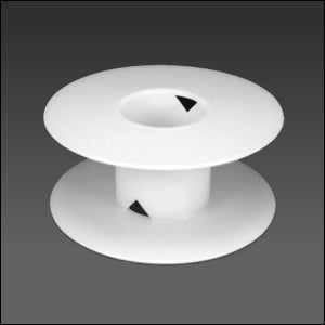 Blank White Spool SMALL - 1 piece