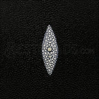 Full Stingray Hide BLACK
