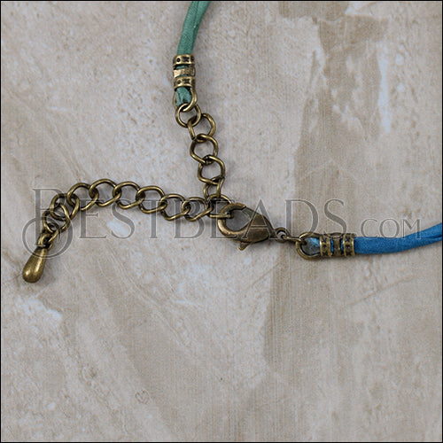 Shown with 2mm round crimp end with loop