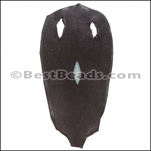 Full Stingray Hide CHOCOLATE BROWN