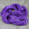 Hand-Dyed SILK THREAD bundle of 12 meters - GRAPE SODA