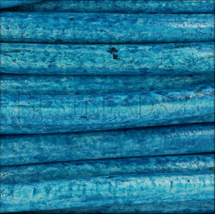 Ltd Edition LEATHER 4.5mm Round - WYSIWYG - 20 meter SPOOL