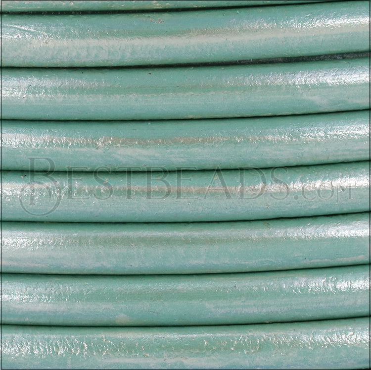 Ltd Edition LEATHER 4.5mm Round - WYSIWYG - 20 meter SPOOL
