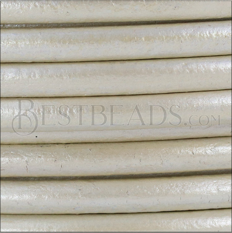Ltd Edition LEATHER 4.5mm Round - WYSIWYG - 20 meter SPOOL