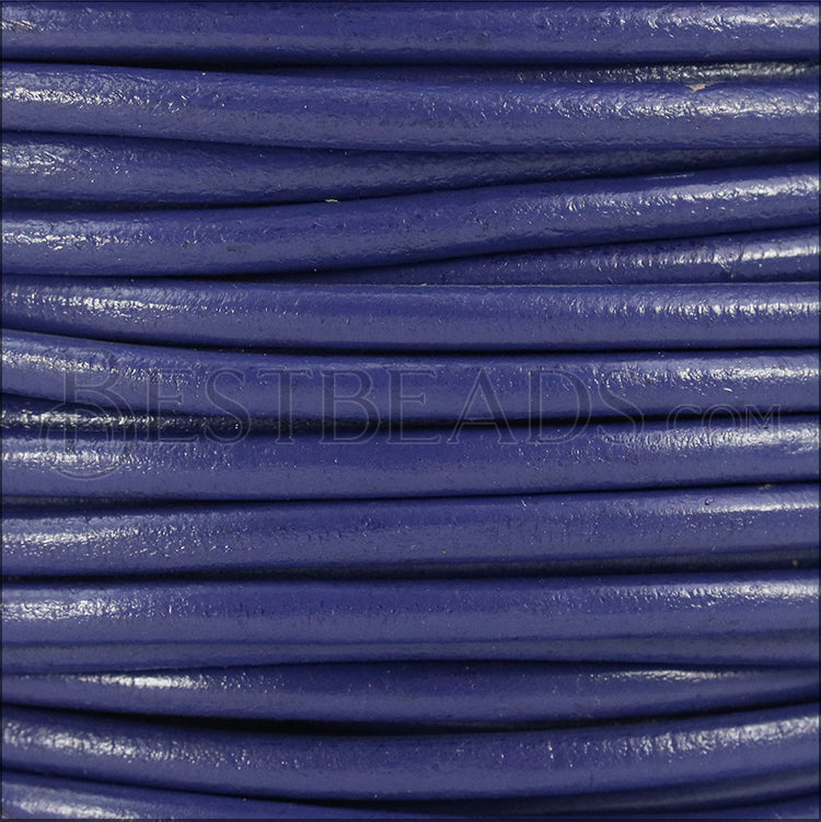 Ltd Edition LEATHER 4mm Round - WYSIWYG - 25 meter SPOOL