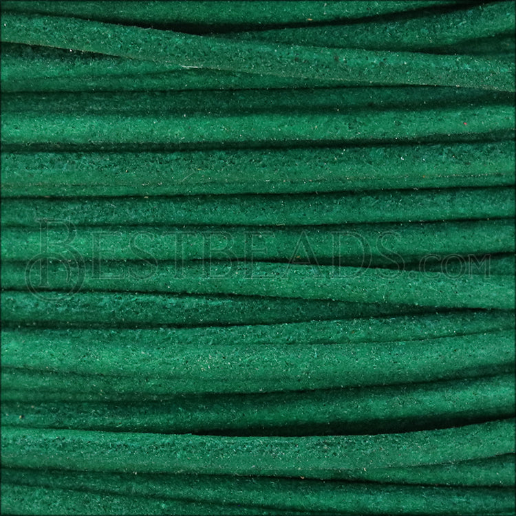 Ltd Edition LEATHER 2mm Round - WYSIWYG - 25 meter SPOOL