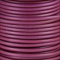 Ltd Edition LEATHER 5mm Round - MATTE MET. ROSE - 10 meter SPOOL