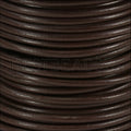 Ltd Edition LEATHER 5mm Round - BROWN - 10 meter SPOOL