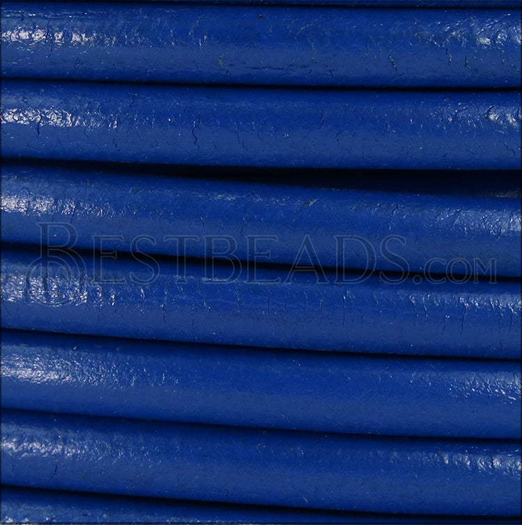 Ltd Edition LEATHER 4.5mm Round - WYSIWYG - 20 meter SPOOL