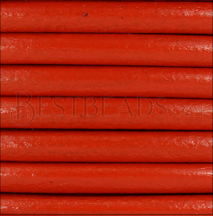 Ltd Edition LEATHER 4.5mm Round - WYSIWYG - 20 meter SPOOL