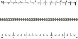 Ruler shown in 1/16-inch increments.<br>Click on image to zoom. 